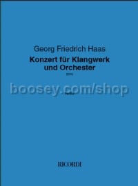 Konzert für Klangwerk und Orchester (Score)